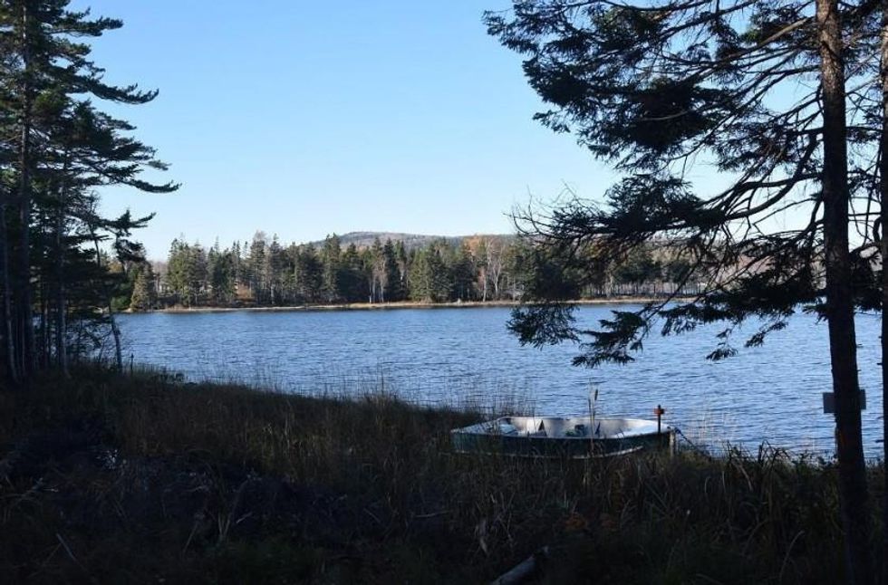 The view from the property.