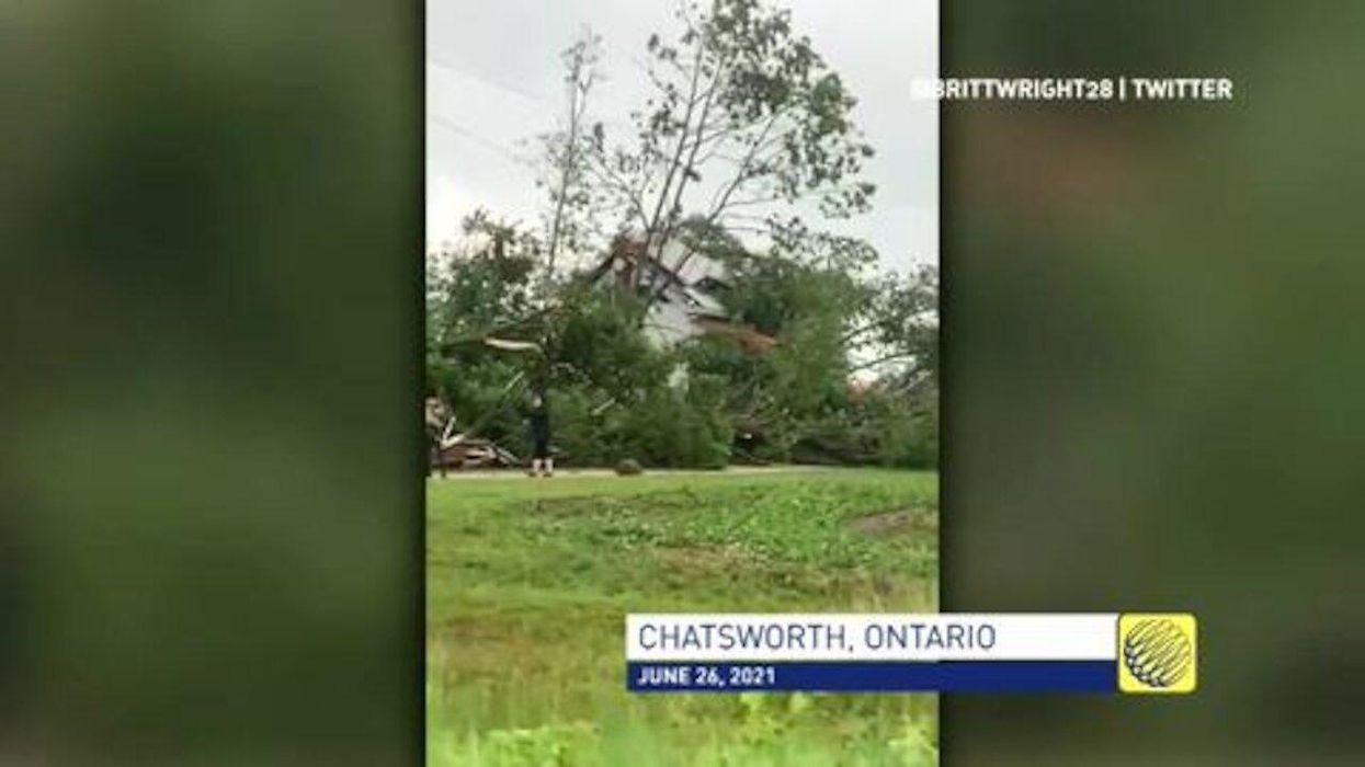 Ontario's Intense Storms This Weekend Included A Tornado & Flooding (PHOTOS)