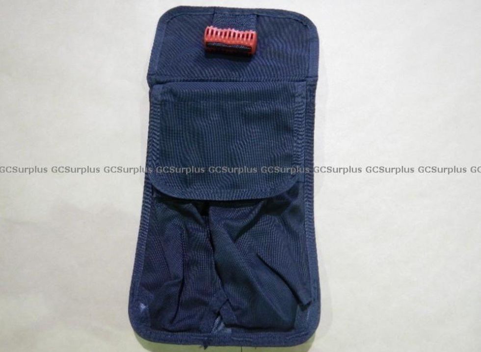 The weighted dive pouch.