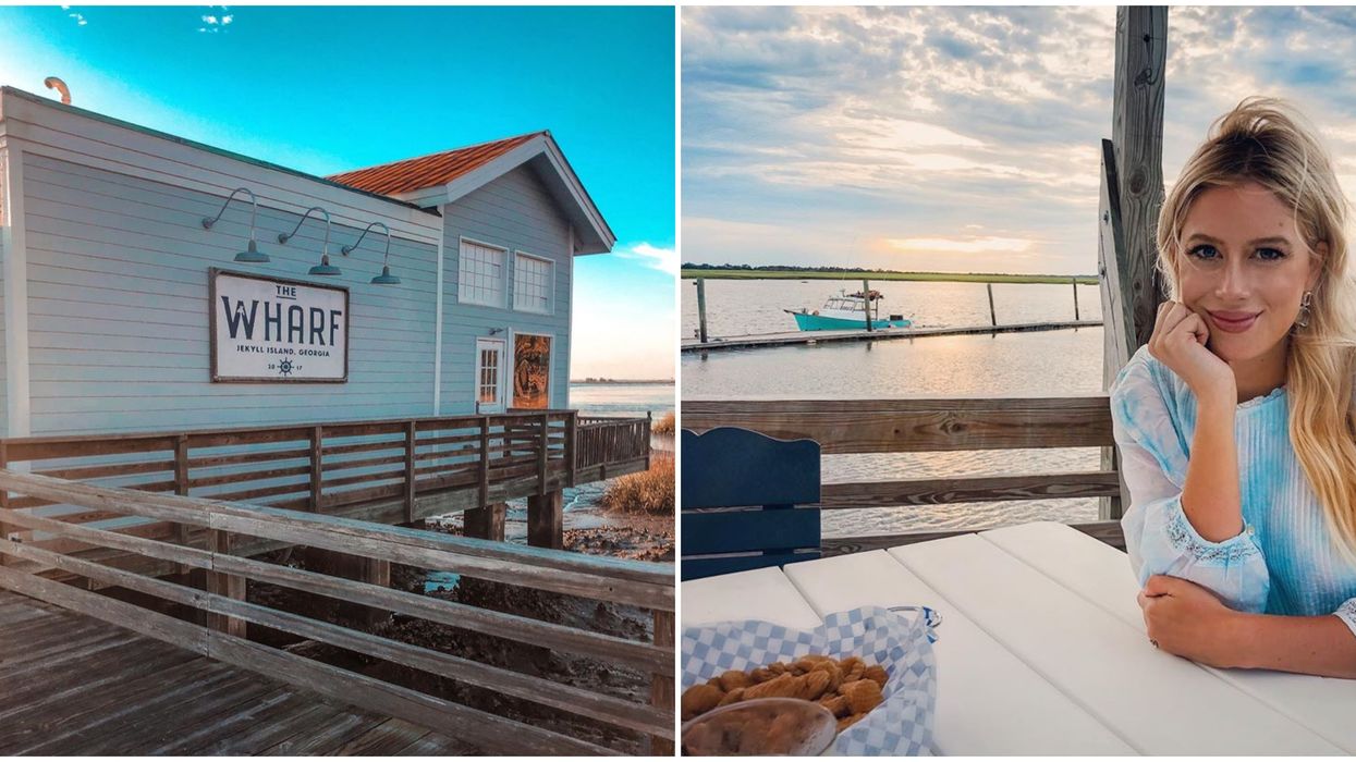 The Wharf Restaurant On Jekyll Island Georgia Is Like A Set Out Of Netflix's Outer Banks