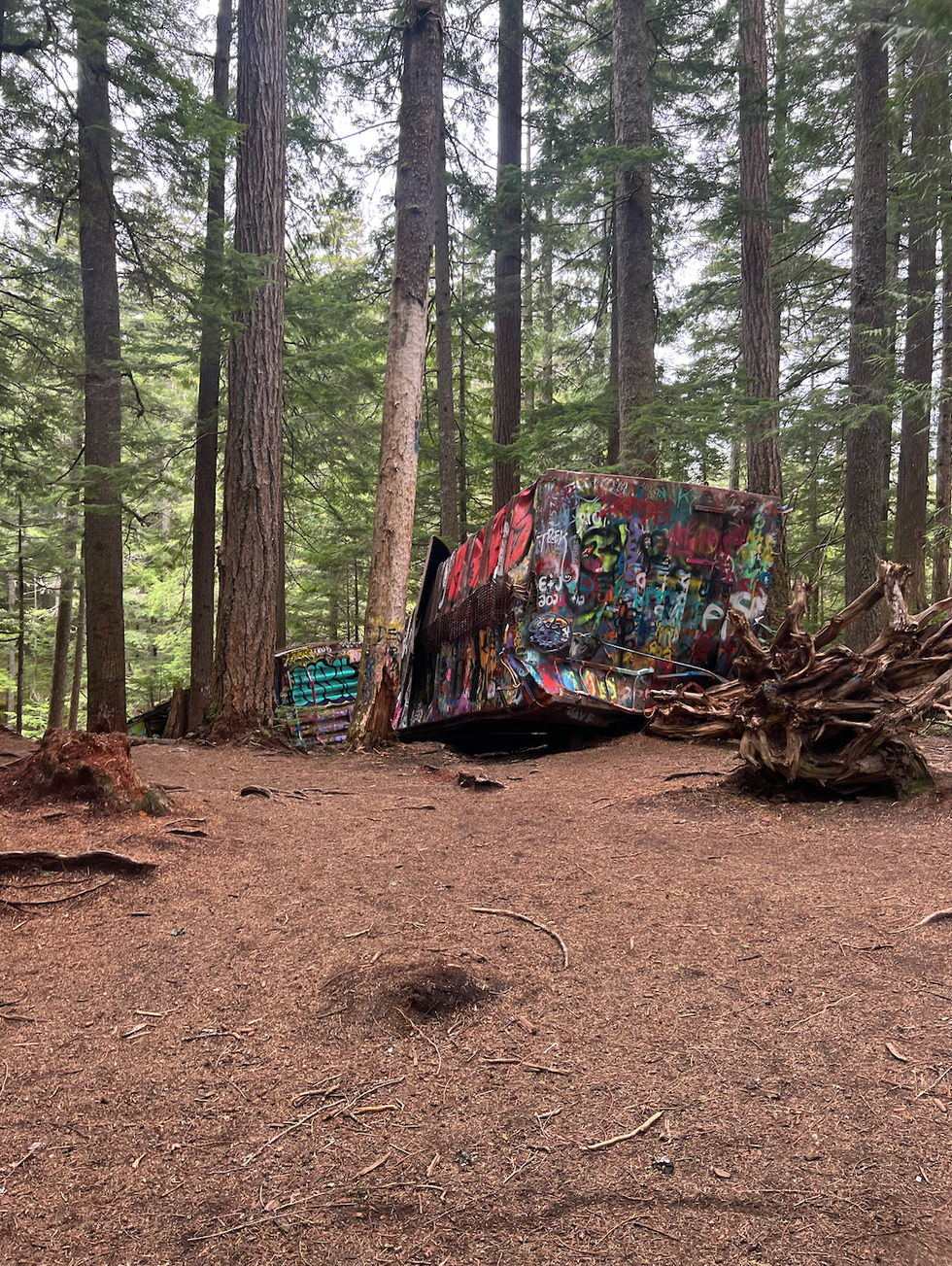 The Whistler Train Wreck.