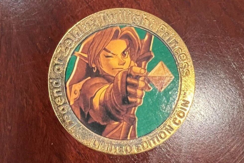 The Zelda coin.