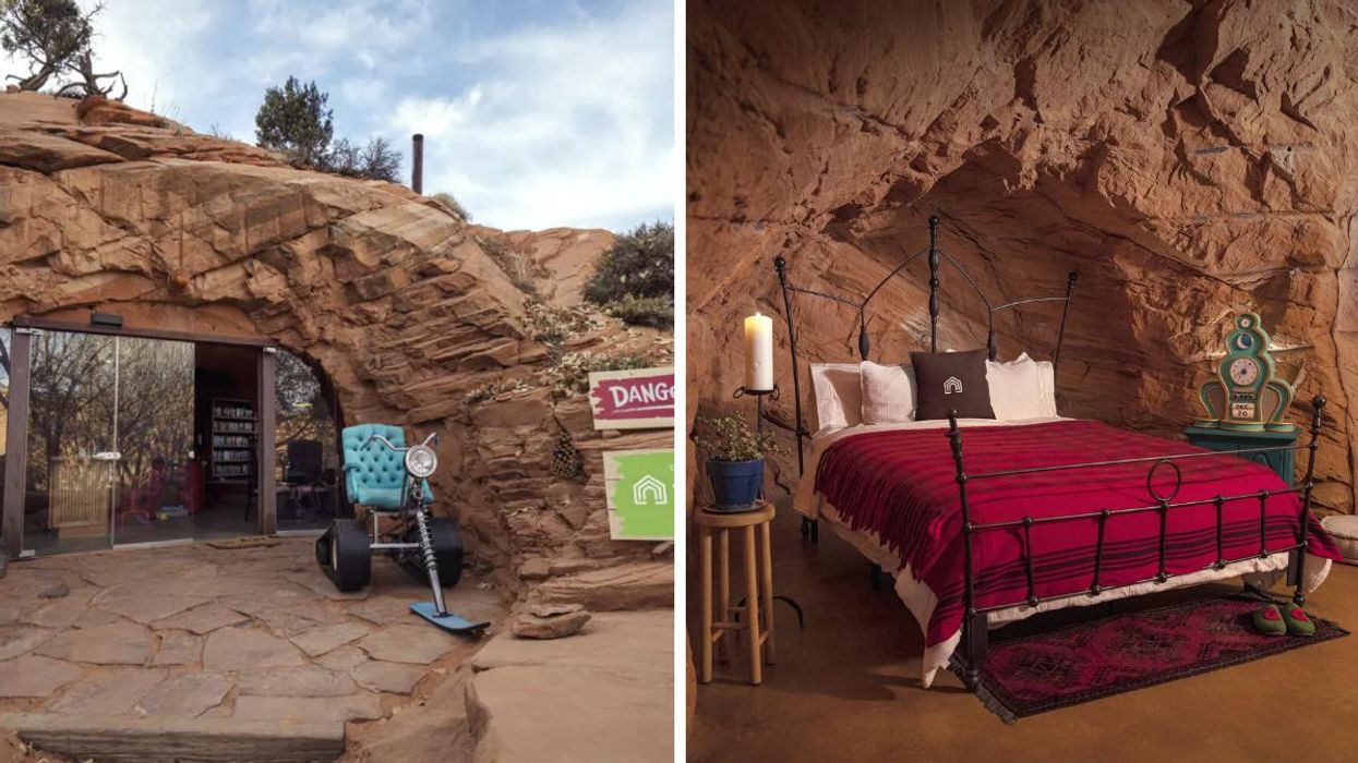 There's A Real Grinch Cave Rental in Utah & It's The Perfect Dr. Seuss Hideaway