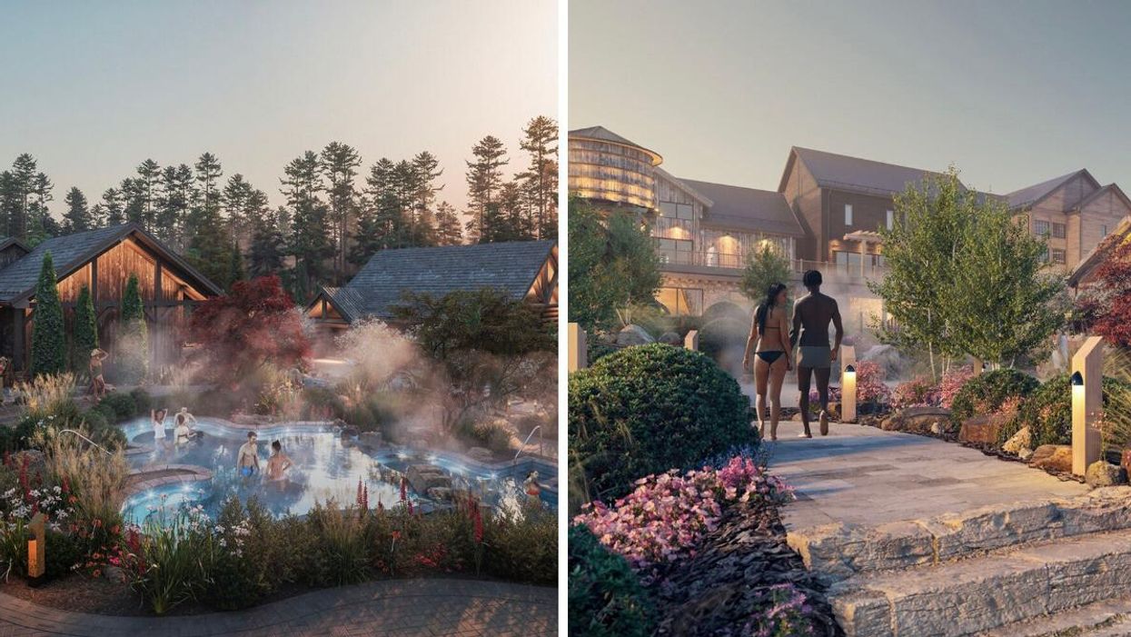 Thermëa Spa Village in Whitby, Ontario.