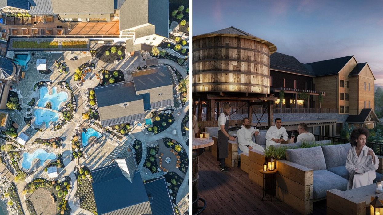 Thermëa Spa Village in Whitby, Ontario.