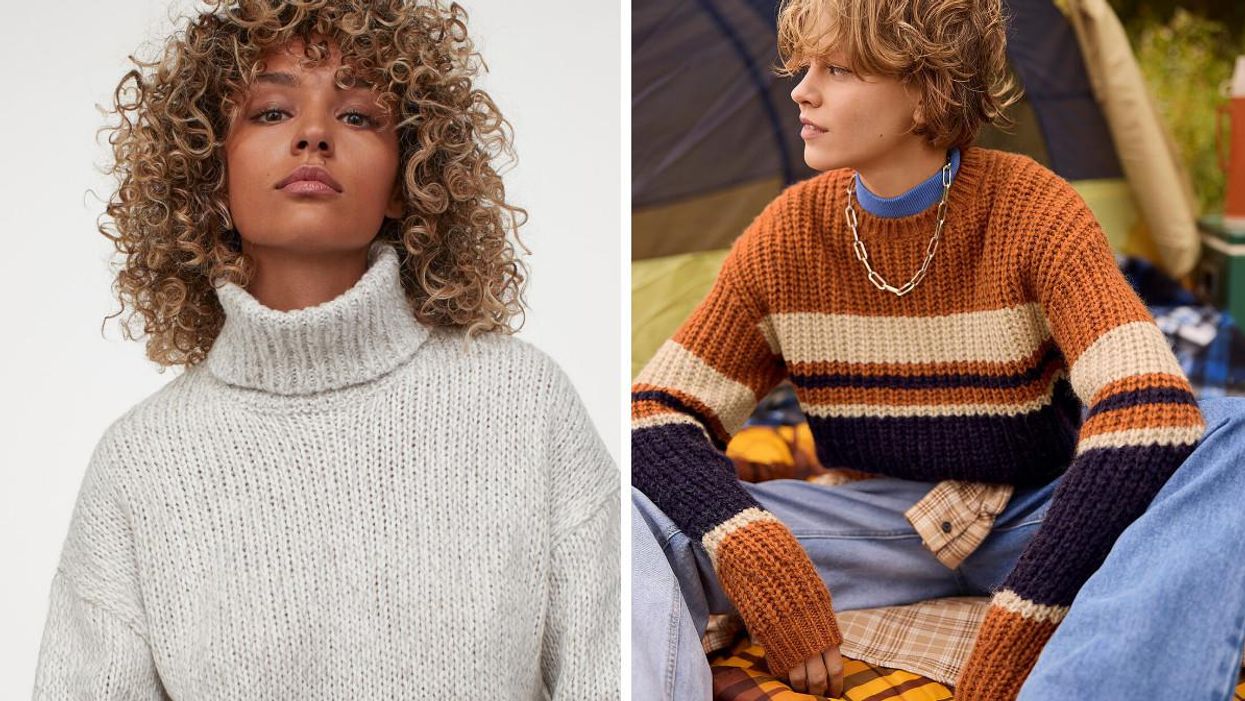 These 24 Cozy Knit Sweaters Will Make You Feel Snug As A Bug This Autumn In Canada