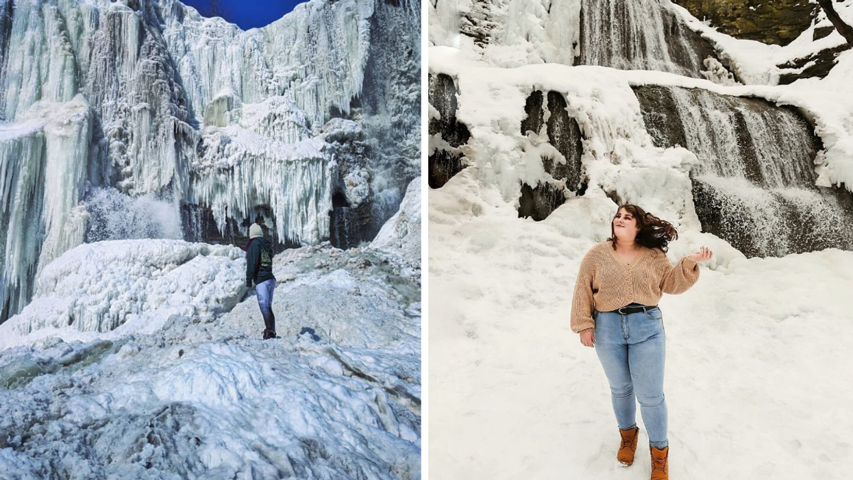 These 6 Jaw-Dropping Frozen Waterfalls Around Hamilton Are All Within 20 Minutes Of Each Other