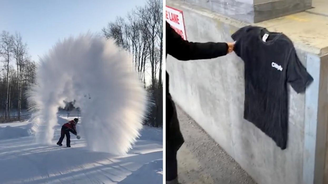 These 6 TikToks Show Just How Cold It Can Actually Get In Canada & Yikes (VIDEOS)