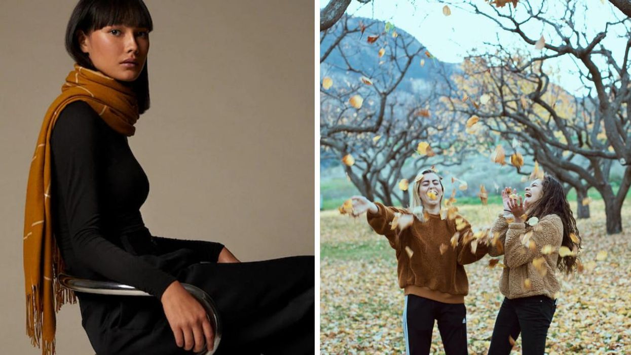 These Fall Scarves From Indigo Are Ridiculously On Sale For Only $10