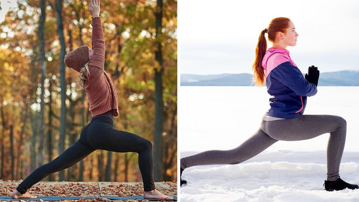 These Fleece-Lined Leggings Are A Lululemon Dupe & Less Than $45 On Amazon Canada