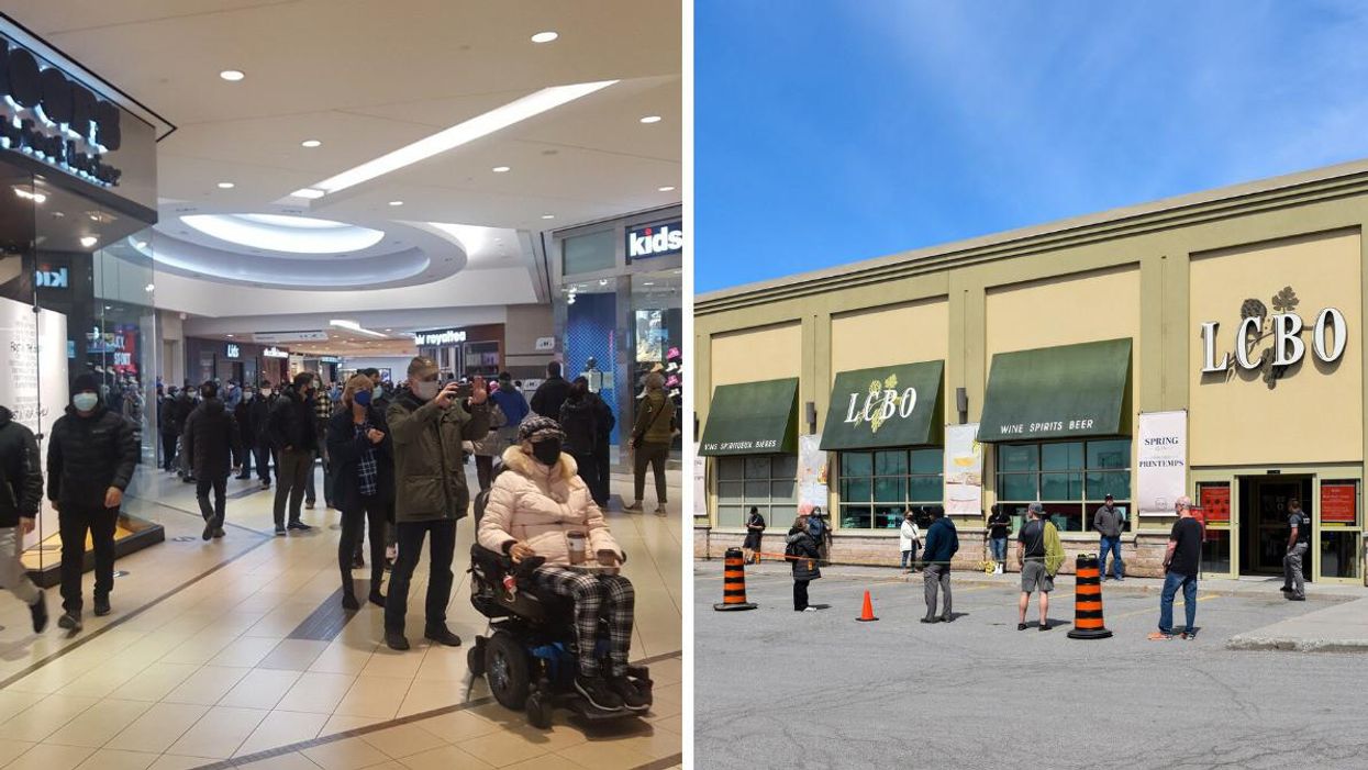 These LCBOs Are Giving Out Free COVID-19 Rapid Tests & Some Already Have Huge Lineups