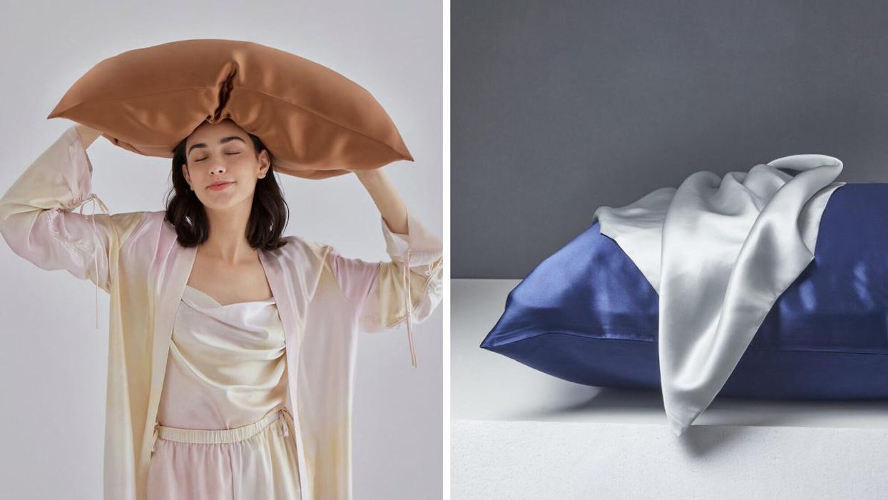 These Silk Pillowcases Are On Sale RN & They’re A Total Game-Changer