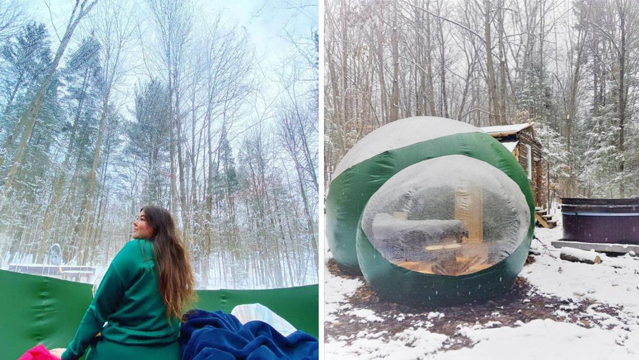 These 'Snow Globes' Near Ottawa Are A Magical Spot To Spend The Night This Winter (PHOTOS)