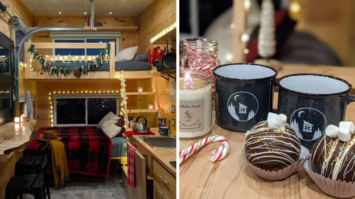 These Tiny Cabins Near Toronto Are Totally Festive So You Can Live Your Best Elf Life