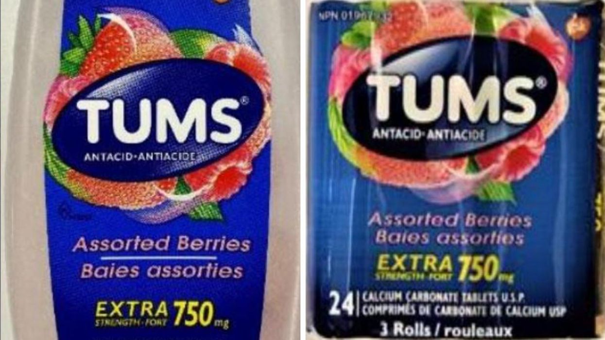 These TUMS Tablets Are Being Recalled Across Canada Because They May Contain Metal Pieces