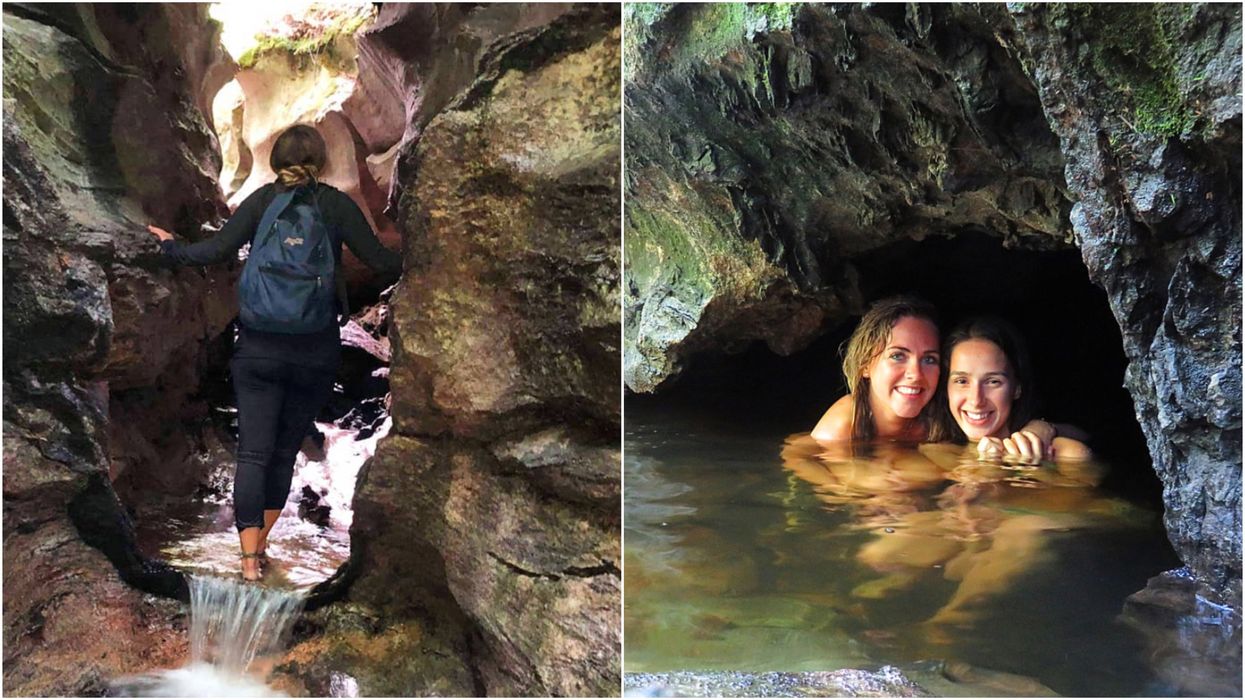 This 10-km Hike Near Ottawa Leads To A Hidden Marble Cave (PHOTOS)