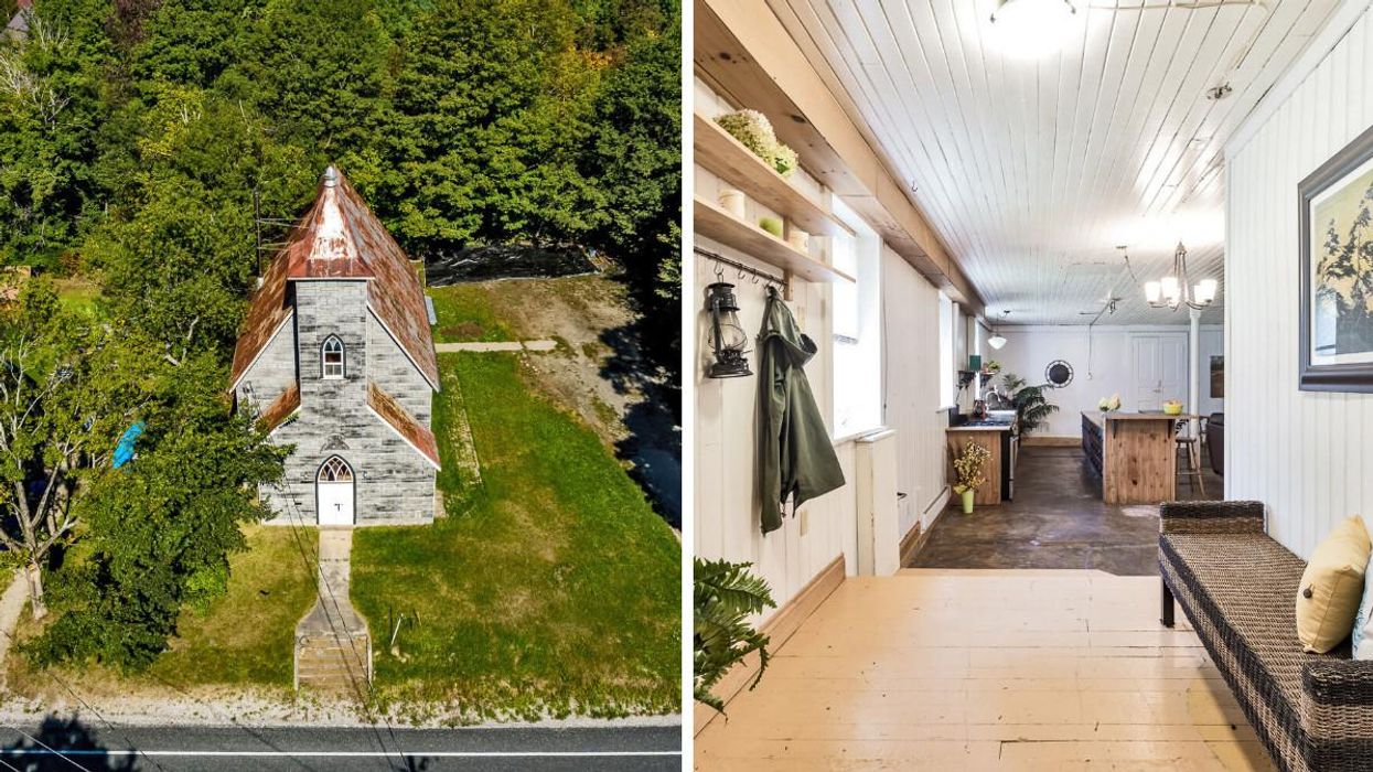 This $250K Ontario Church Is Nestled In A Charming Village & It's Actually So Cozy Inside