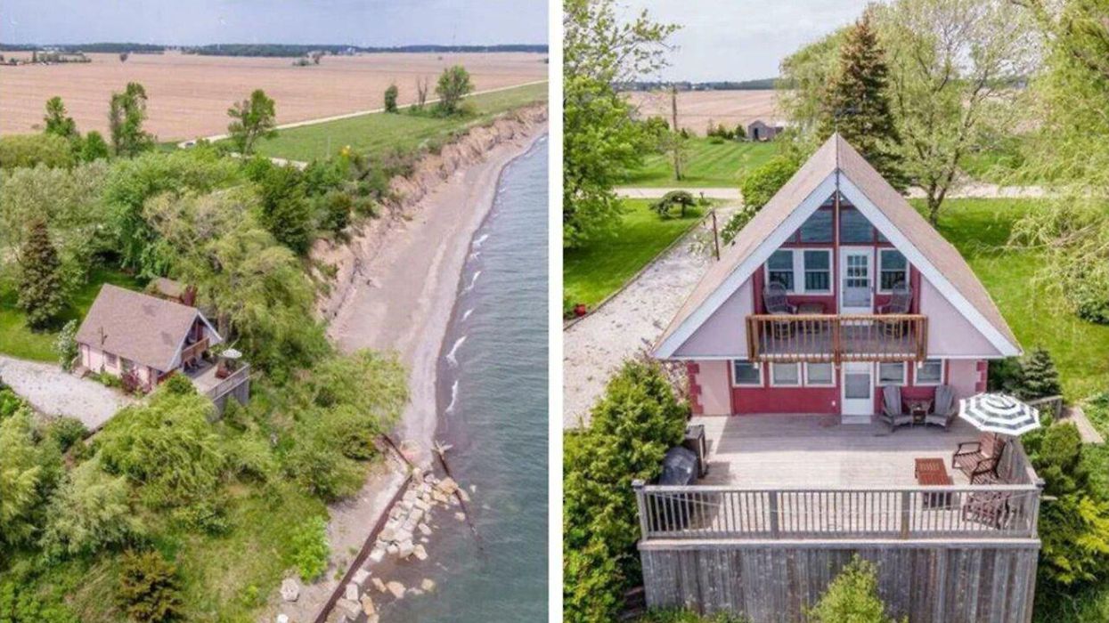 This $500K Ontario Home Looks Like A Trip To Panama & Has A Private Sandy Beach (PHOTOS)