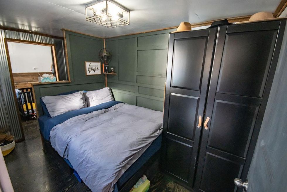 This $52K Tiny Ontario House Is A Portable Shipping Container & Has A Rock Climbing Wall