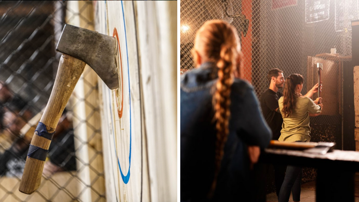 This Axe-Throwing Spot Will Add An Extra Edge To Your Holiday Parties