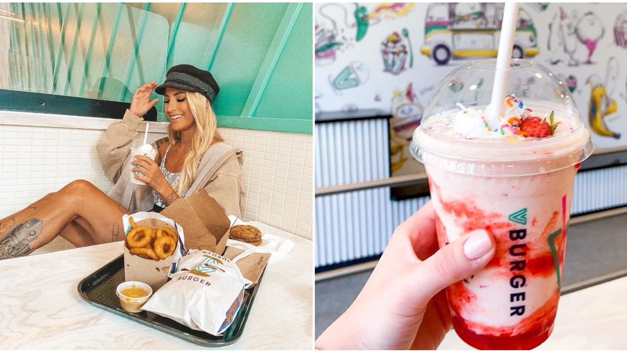 This Calgary Burger Joint Is 100% Plant-Based & They Even Have Milk Shakes