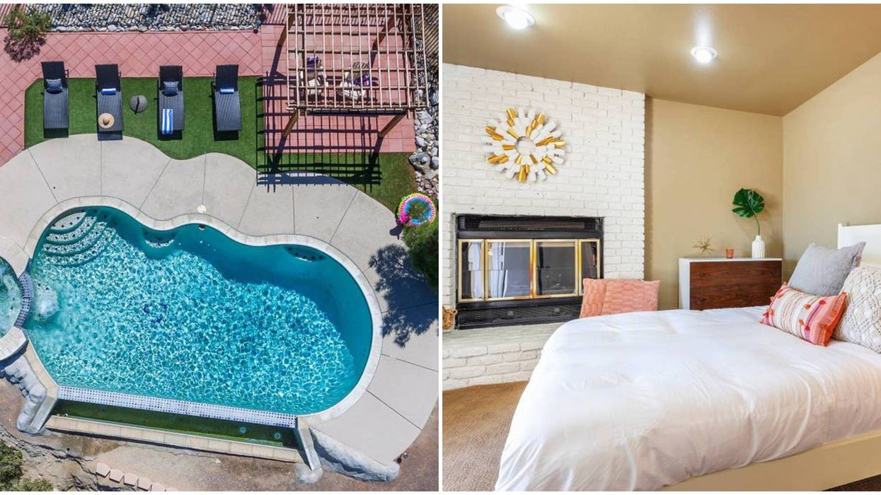 California Airbnb Is Cheap With An Infinity Pool Overlooking Mountains