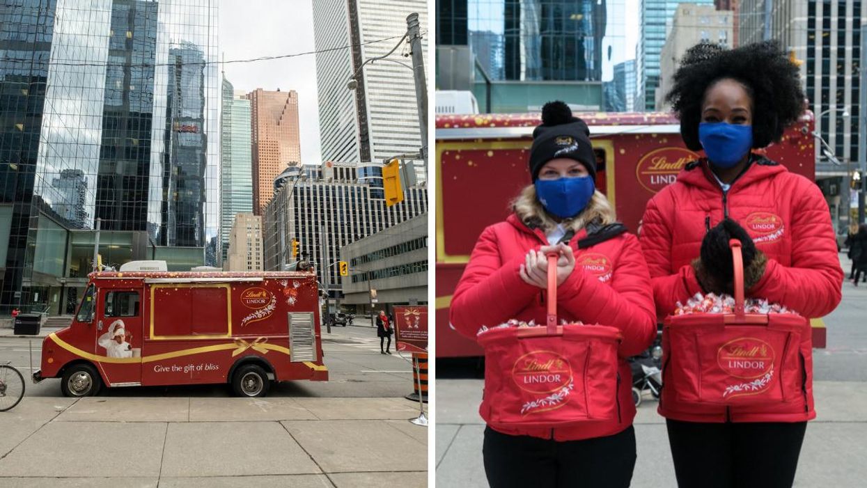 This Chocolate Truck In Toronto Is Giving Out Free Treats & Here's Where To Find It