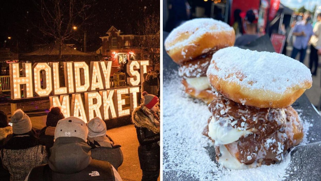 This Christmas Market In Toronto Will Have A Dazzling Light Show & 100 Outdoor Vendors