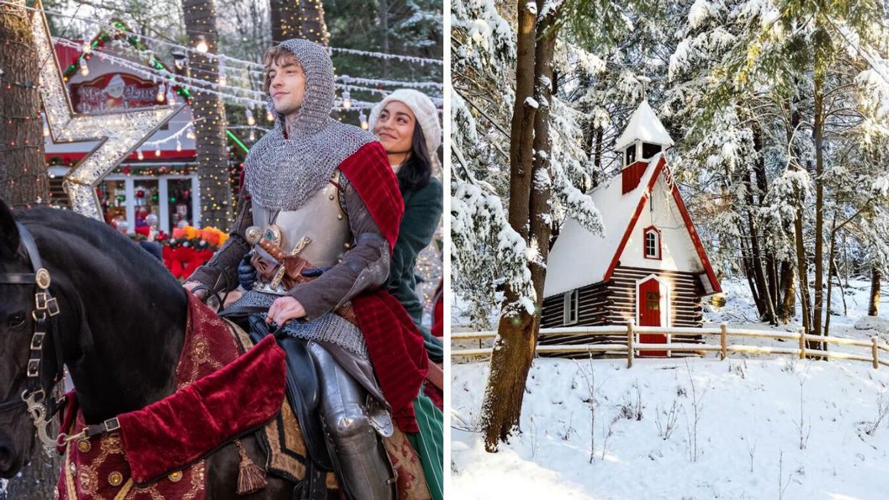 This Christmas Village In Ontario Was Featured In A Netflix Movie & You Can Visit IRL