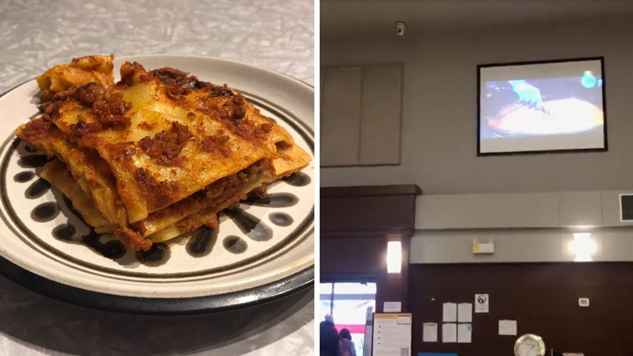 This COVID-19 Vaccine Clinic In BC Doubles As A Pasta Lover's Dream & Even Serves Lasagna