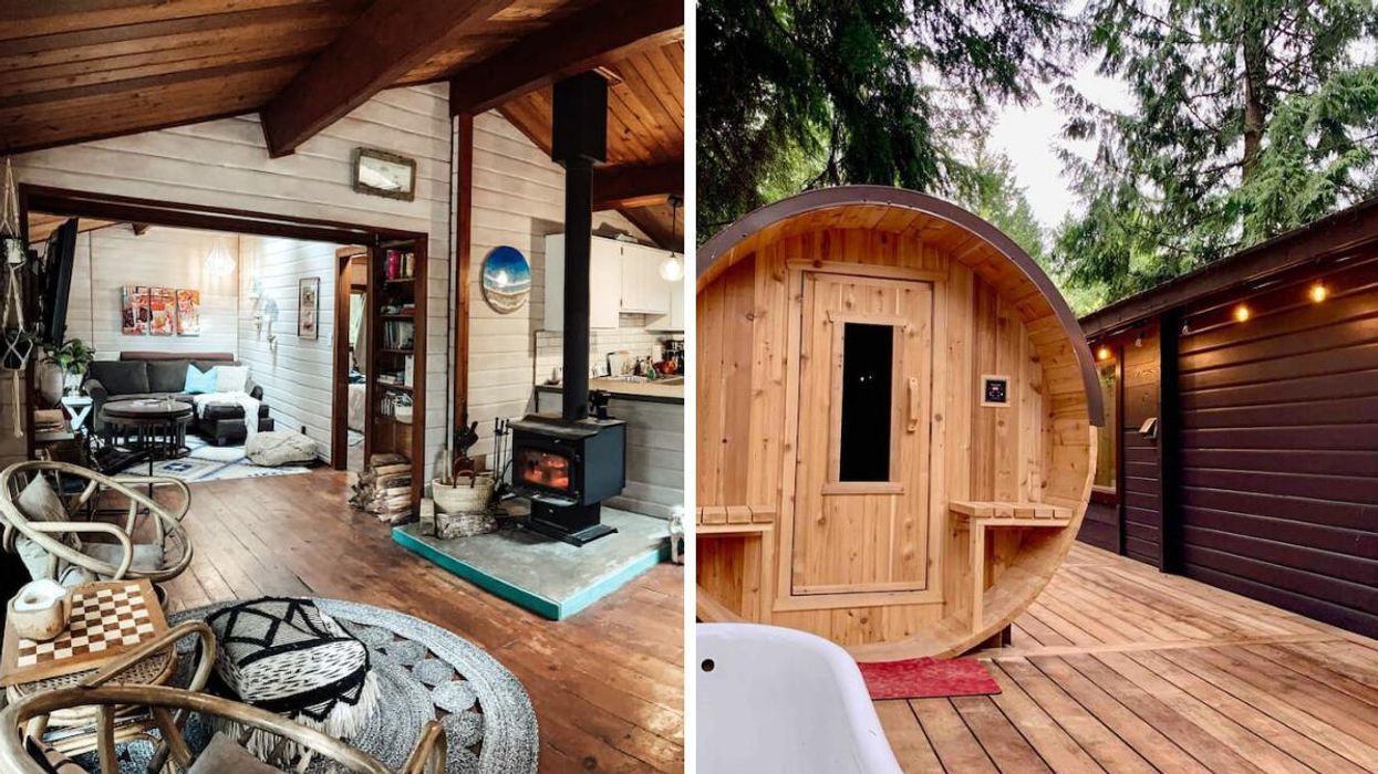 This Cozy Airbnb Nestled In The Trees In BC Is Among The Most Romantic Stays In Canada
