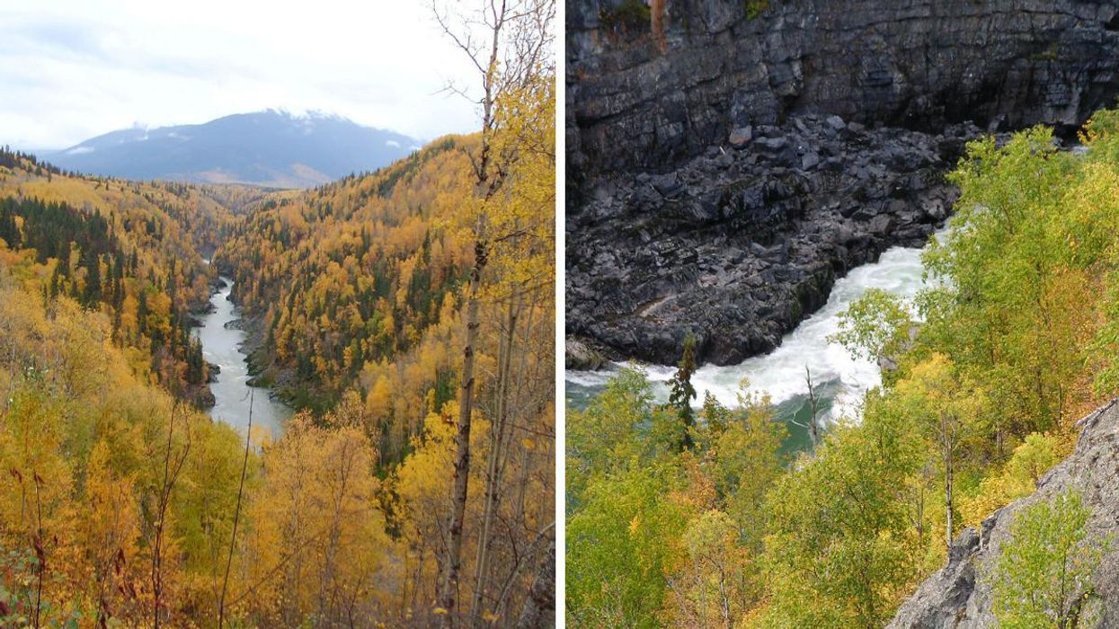 This Dreamy Riverfront Property In BC Costs $449K & Comes With Its Very Own 100-ft Waterfall
