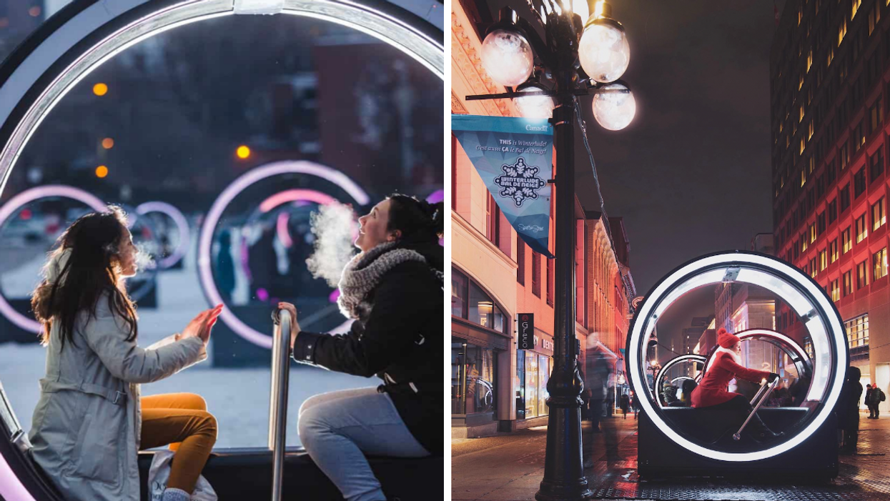 This Event Near Ottawa Has Interactive Glowing Installations That Feel Futuristic