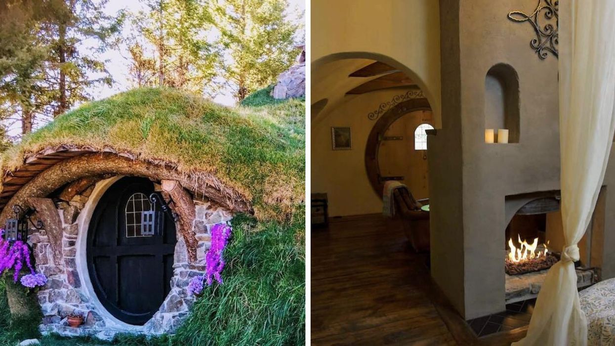 This Hobbit House In BC Looks Like A Fairy Lives Inside & You Can Stay For A Cozy Weekend