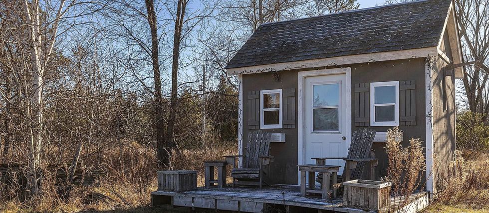 This Home Estate For Sale In Ontario Is A Charming Retreat With A Cozy Treehouse & 5 Ponds