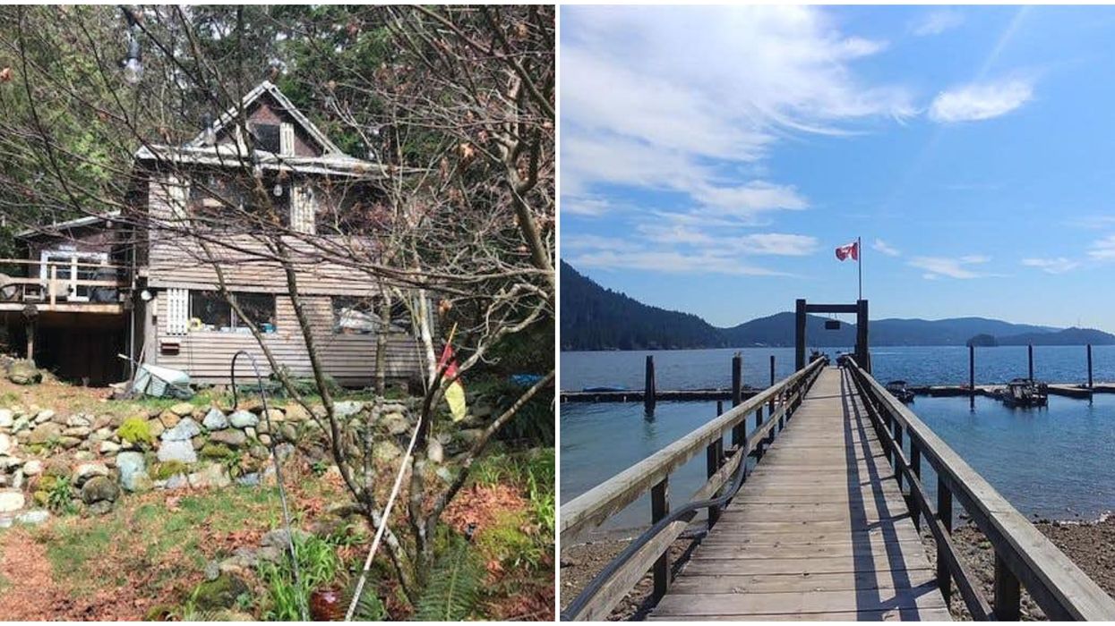 This Home For Sale In North Vancouver Is Only $399k & It's On A Private Beach