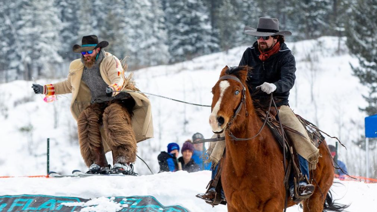 This Horse-Skiing Event Starts Next Month & It's Possibly The Most Canadian Thing Ever