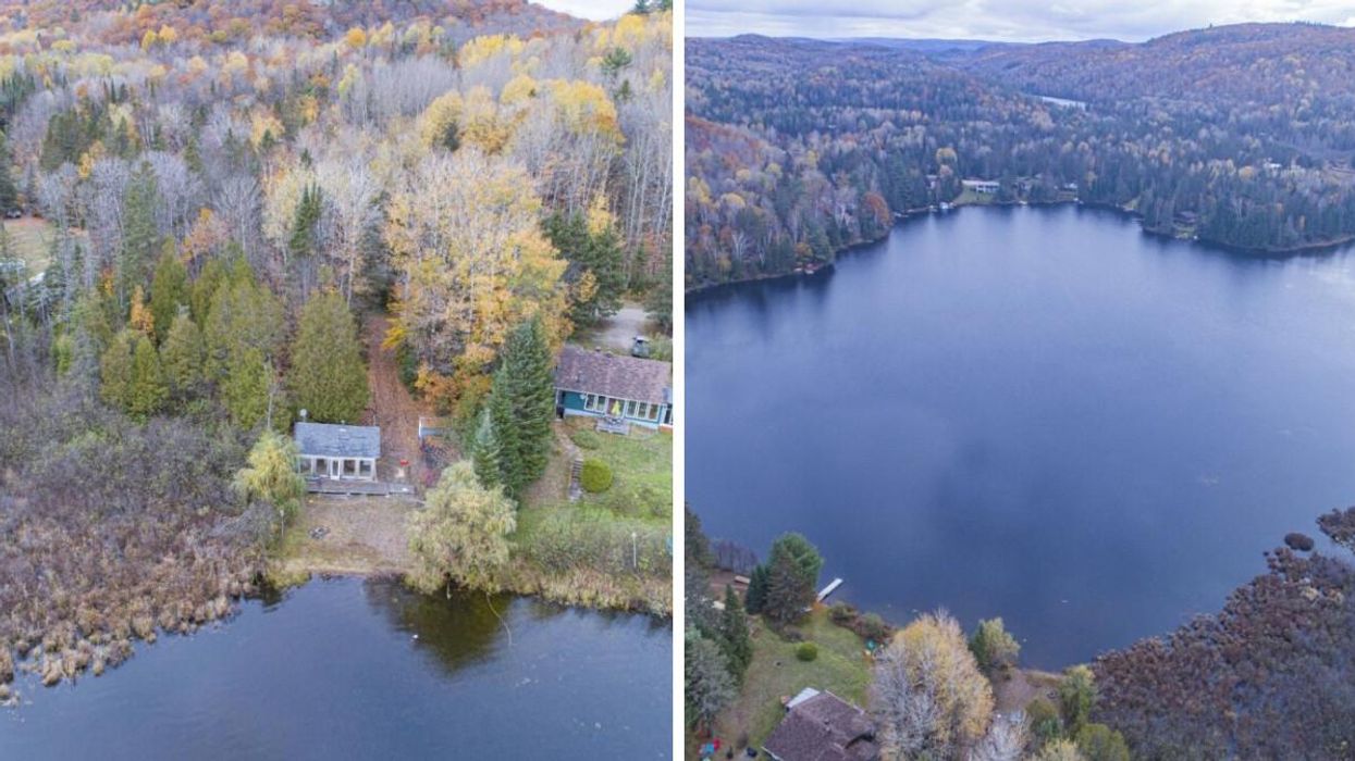 This House For Sale Near Ottawa Is Surprisingly Under $160k & Steps From A Lake Oasis