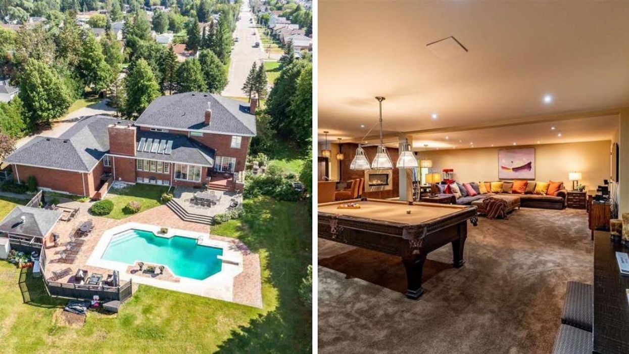 This Huge Ontario Home For Sale Is Actually Under $1M & Has Too Many Rooms To Count
