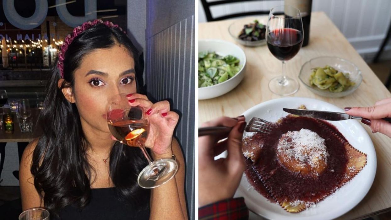 This Italian Restaurant In Calgary Serves Raviolo That's Probably As Big As Your Head