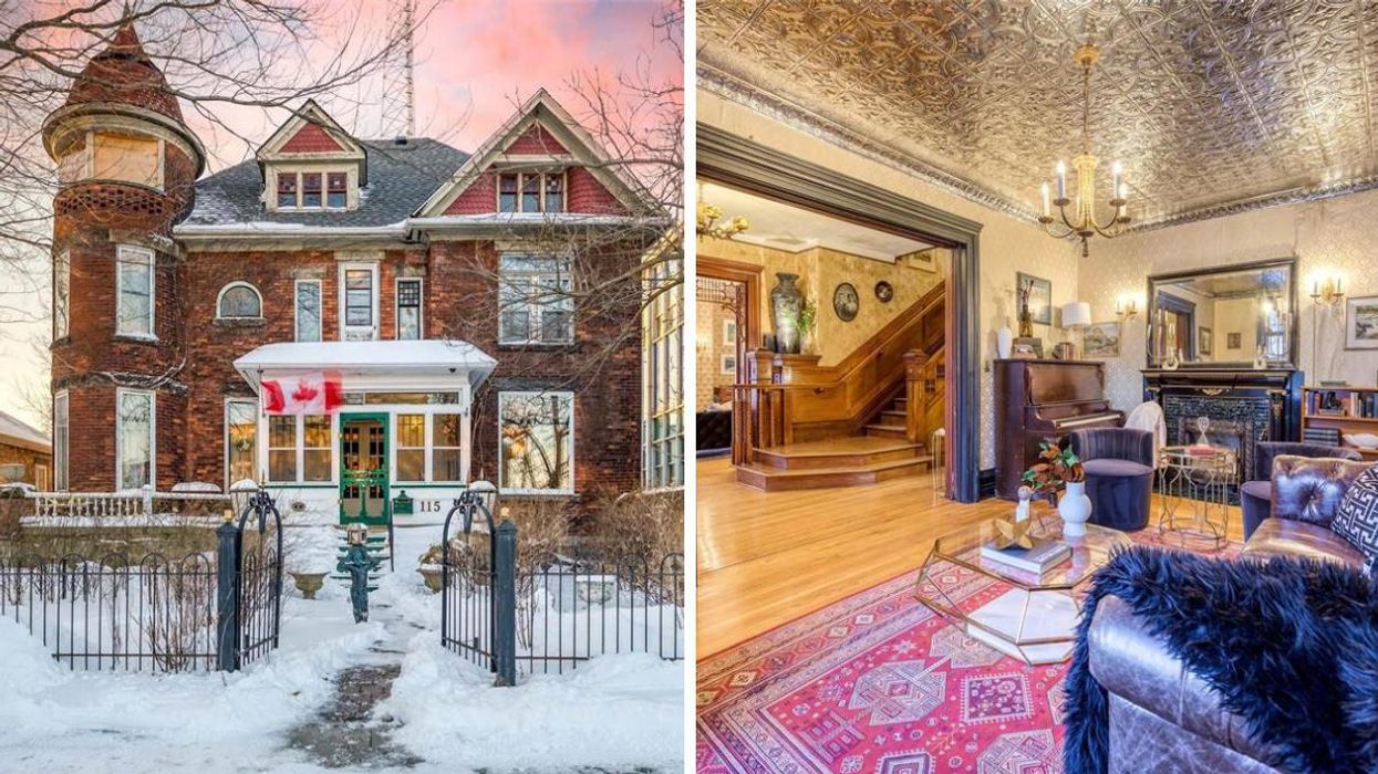 This Massive Ontario Mansion Belongs In 'The Great Gatsby' & Costs Just $500K (PHOTOS)