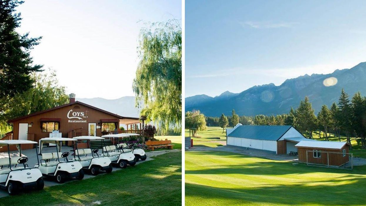 This Massive Ranch For Sale In BC Comes With A Golf Course & Is Surrounded By Mountains