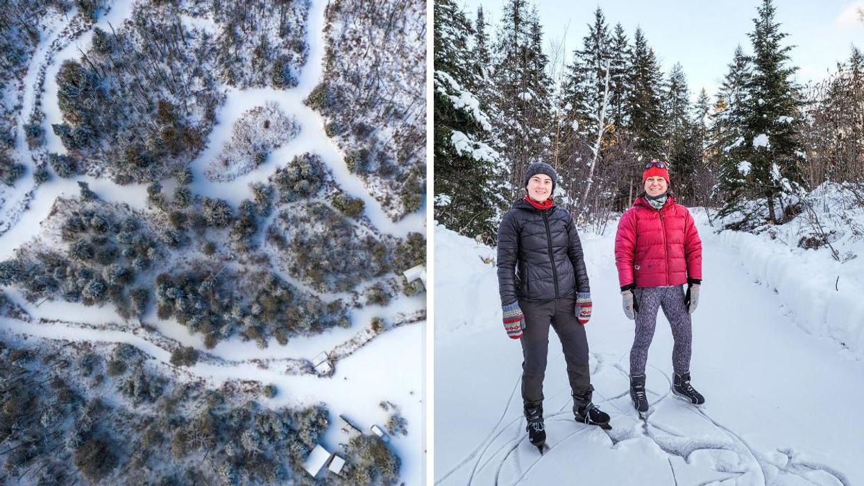 This New Ice Maze Near Ottawa Opens This Winter & You'll Need To Skate To Escape
