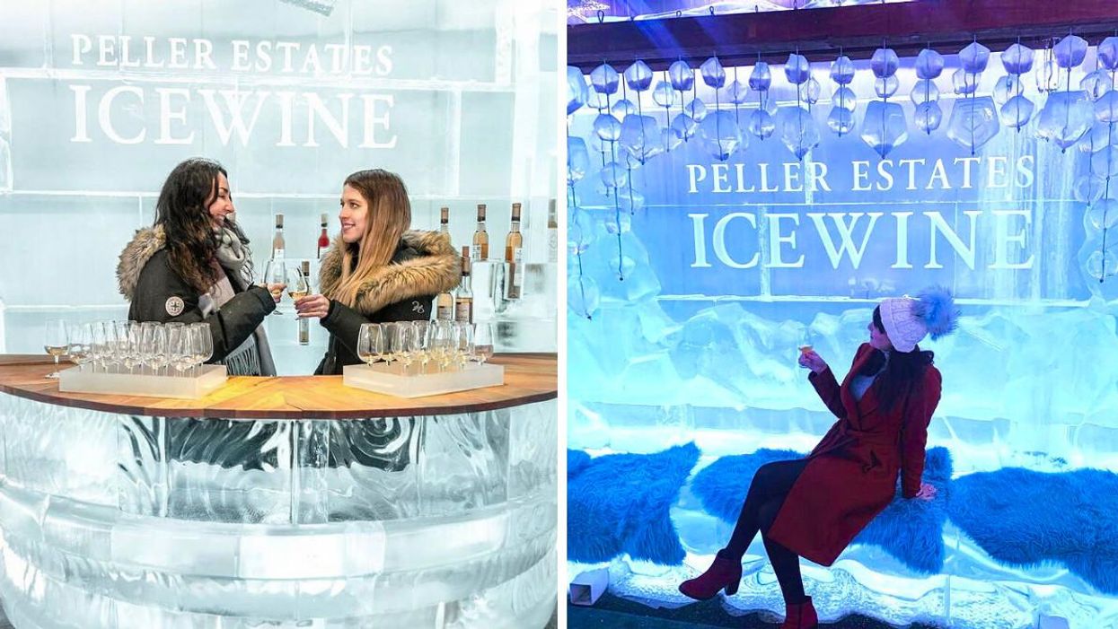 This Niagara Winery Has A Glistening Lounge Made Of Ice Where You Can Sip 'Liquid Gold'