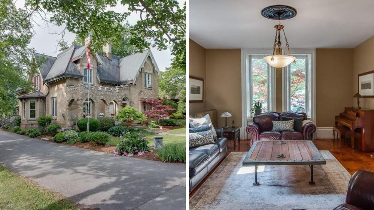 This Ontario Home Is A Mini Scottish Castle & Is Actually Selling For Under $900K