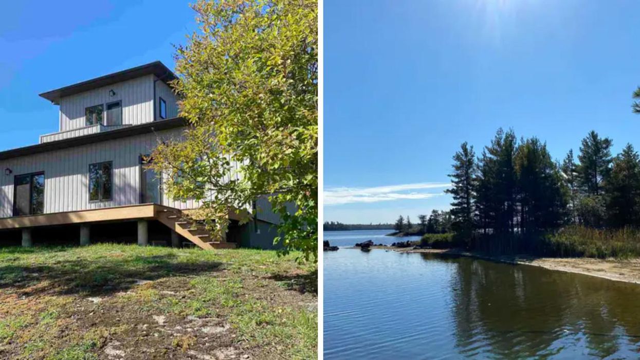 This Ontario Home Selling For $850K Has Stunning Lake Views & Your Own Mini Observatory