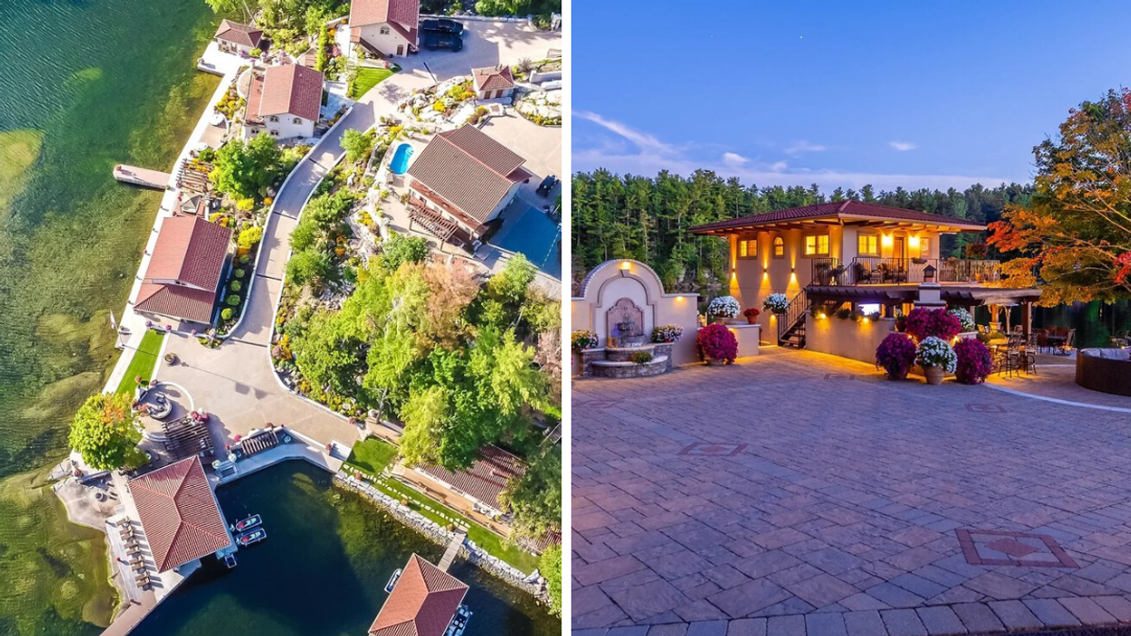 This Ontario Resort For Sale Has 6 Villas & Is Like Living On The Mediterranean Sea