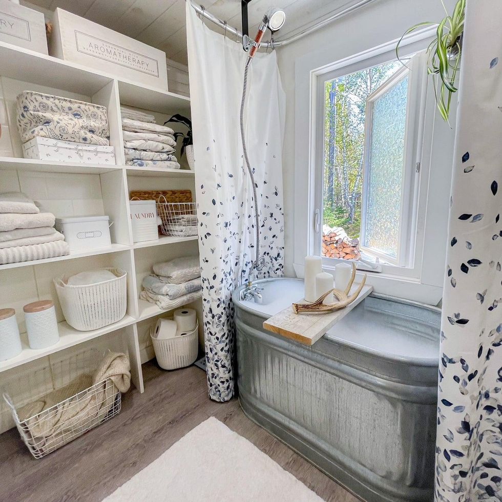 This Ontario Tiny Home For Sale Is $150K & You Can Stargaze From Bed In A Boho Dreamland