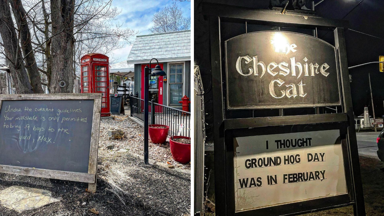 This Ottawa Pub Has The Sassiest Signs & The Latest Throws Serious Shade At The Province