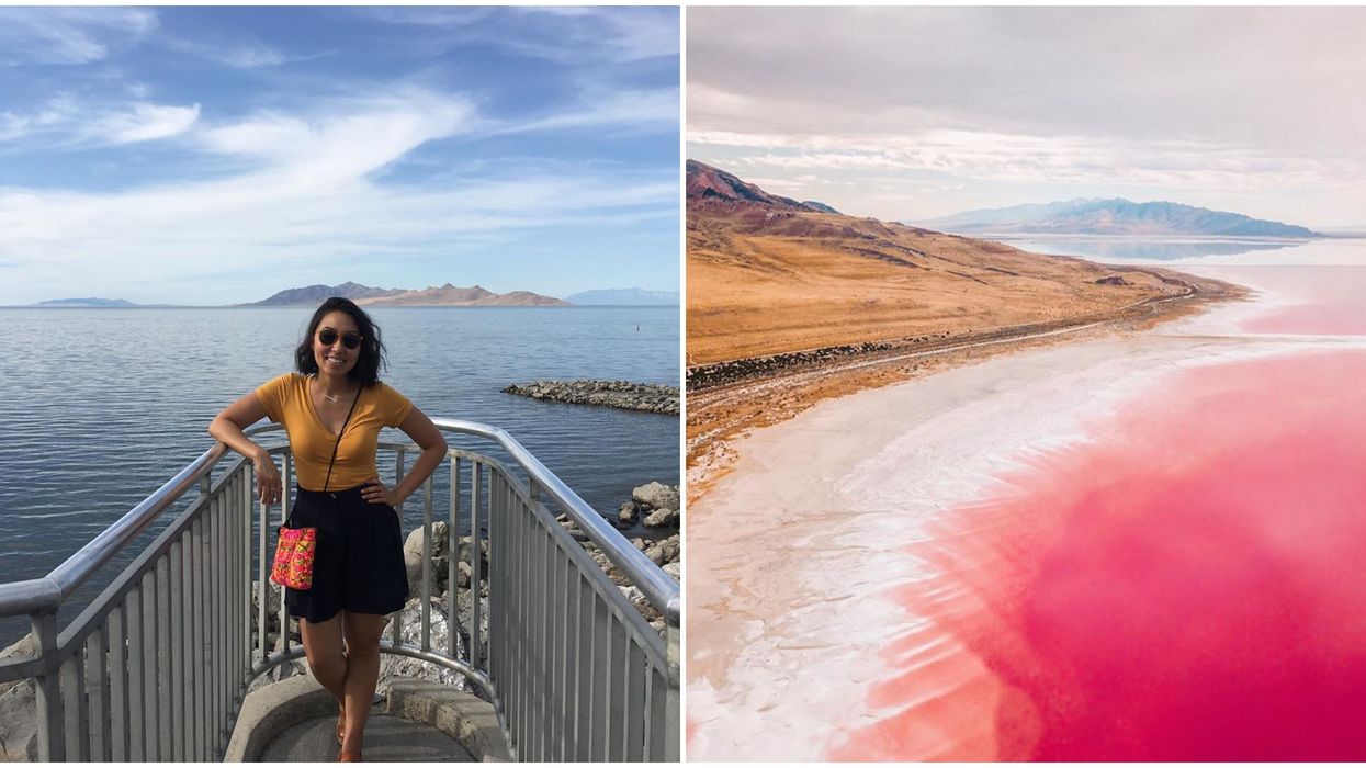 This Pink Lake In Utah Is One Of The Coolest Spots Around